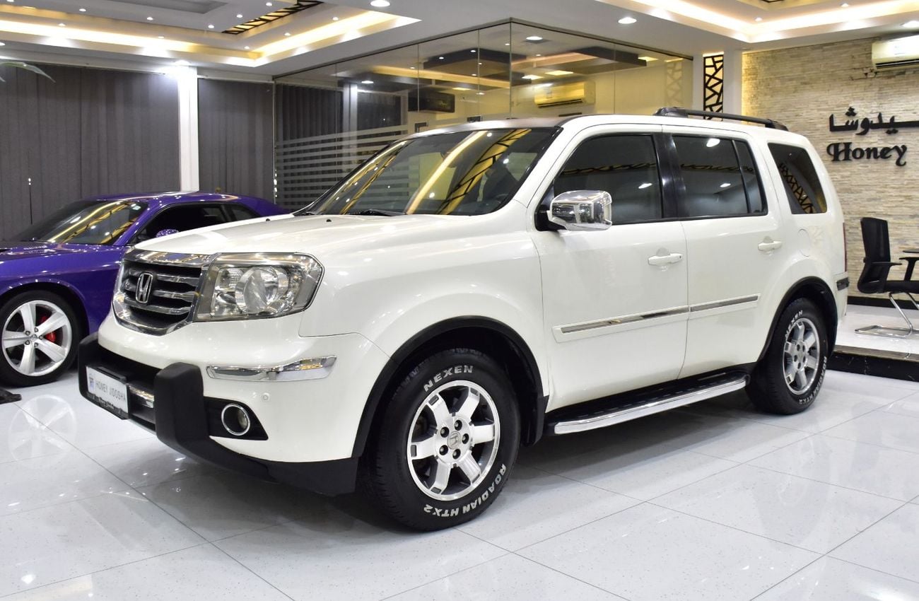 Honda Pilot EXCELLENT DEAL for our Honda Pilot 4WD ( 2015 Model ) in White Color GCC Specs