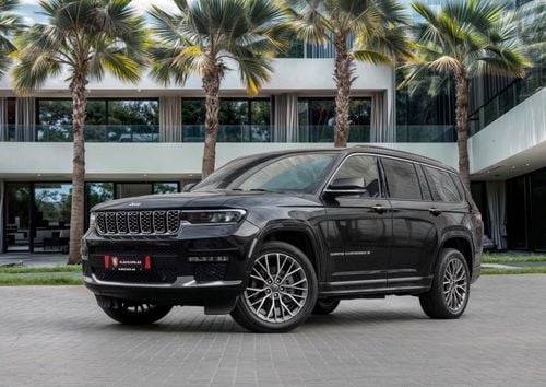جيب جراند شيروكي Summit Grand Cherokee Summit | 4,407 P.M | 0% Downpayment | JEEP WARRANTY!