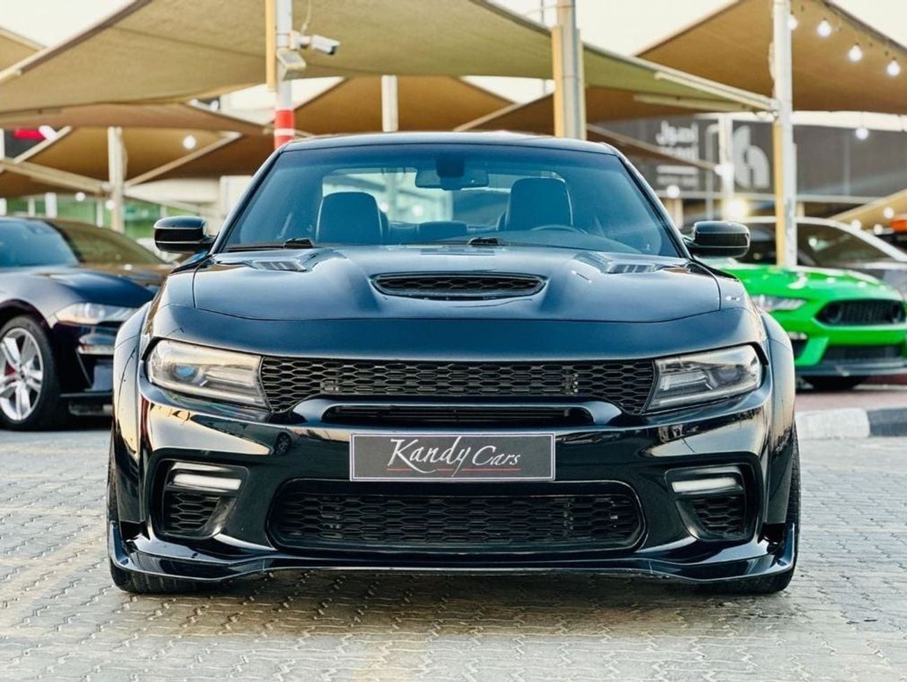 Dodge Charger 5.7L R/T | Monthly AED 1310/- | 0% DP | Widebody Kit | Sunroof | Fog Lights | # 62041