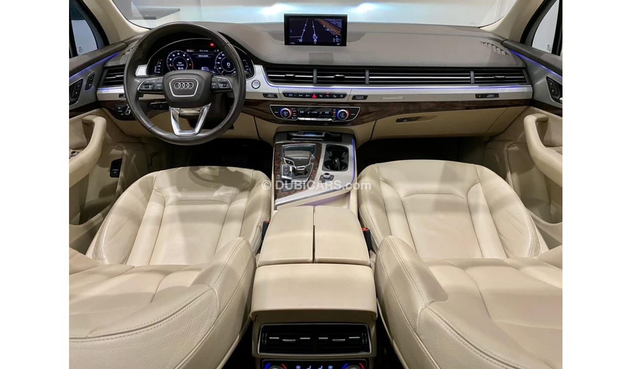 أودي Q7 2016 Audi Q7 S-line 45TFSI Quattro, Full Audi Service History, Warranty, GCC