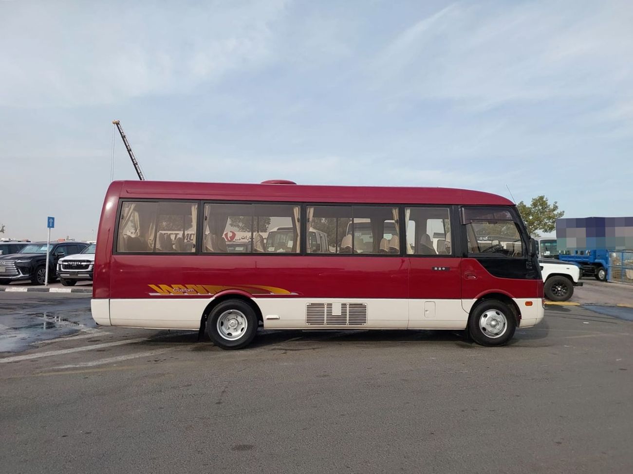 ميتسوبيشي روزا MITSUBISHI ROSA BUS RHD 1999 MODEL 4.8 L DIESEL AUTOMATIC(PM00631)