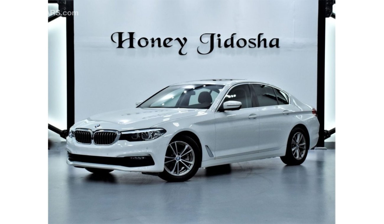 بي أم دبليو 520 BMW 520i ( 2019 Model! ) in White Color! GCC Specs