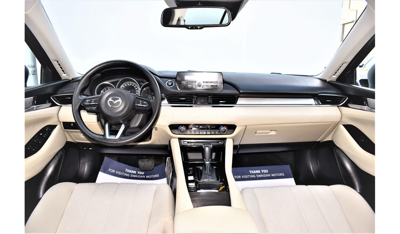 Mazda 6 AED 1311 PM | 2.5L S GCC DEALER WARRANTY