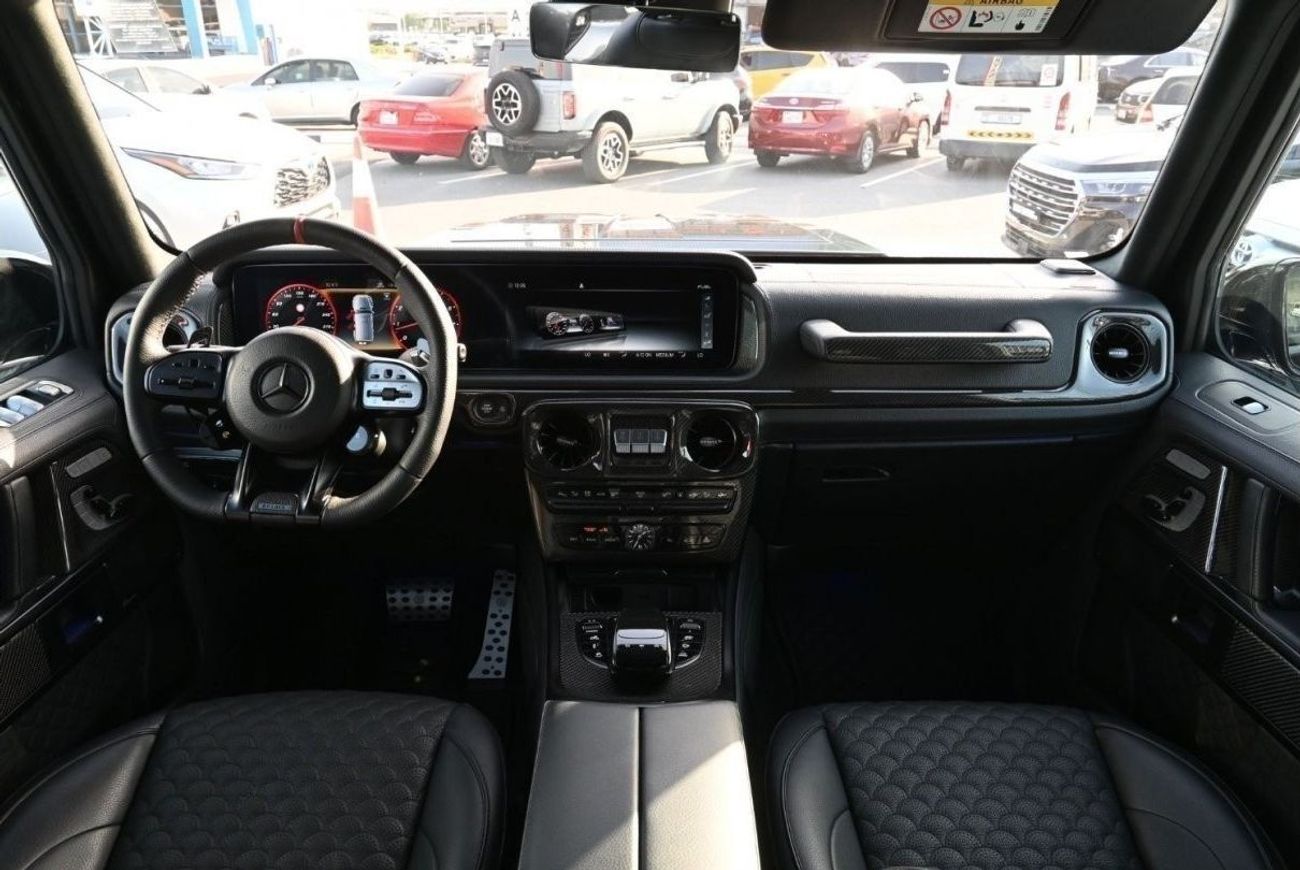 مرسيدس بنز G 63 AMG Mecedes Brabus G900 Rocket Edition, Super Black, Full Carbon Fiber Body and Interior Trim Model 2023