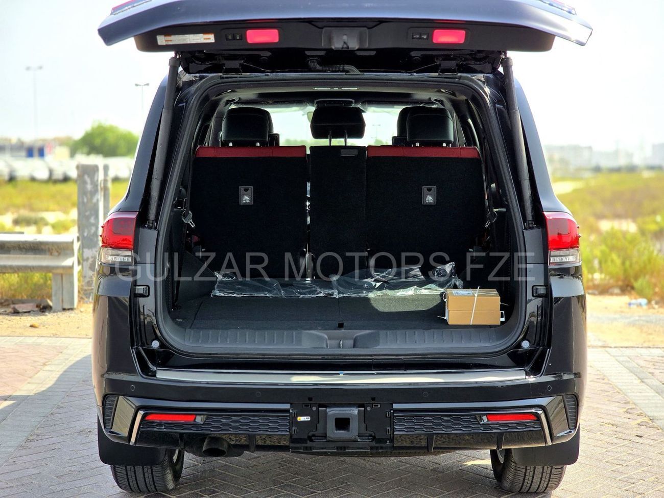 تويوتا لاند كروزر TOYOTA LC300 PETROL 3.5L VXR - Z - RADAR - FULLY LOADED - 2025 MODEL - BLACK INSIDE BLACK/RED - OMAN