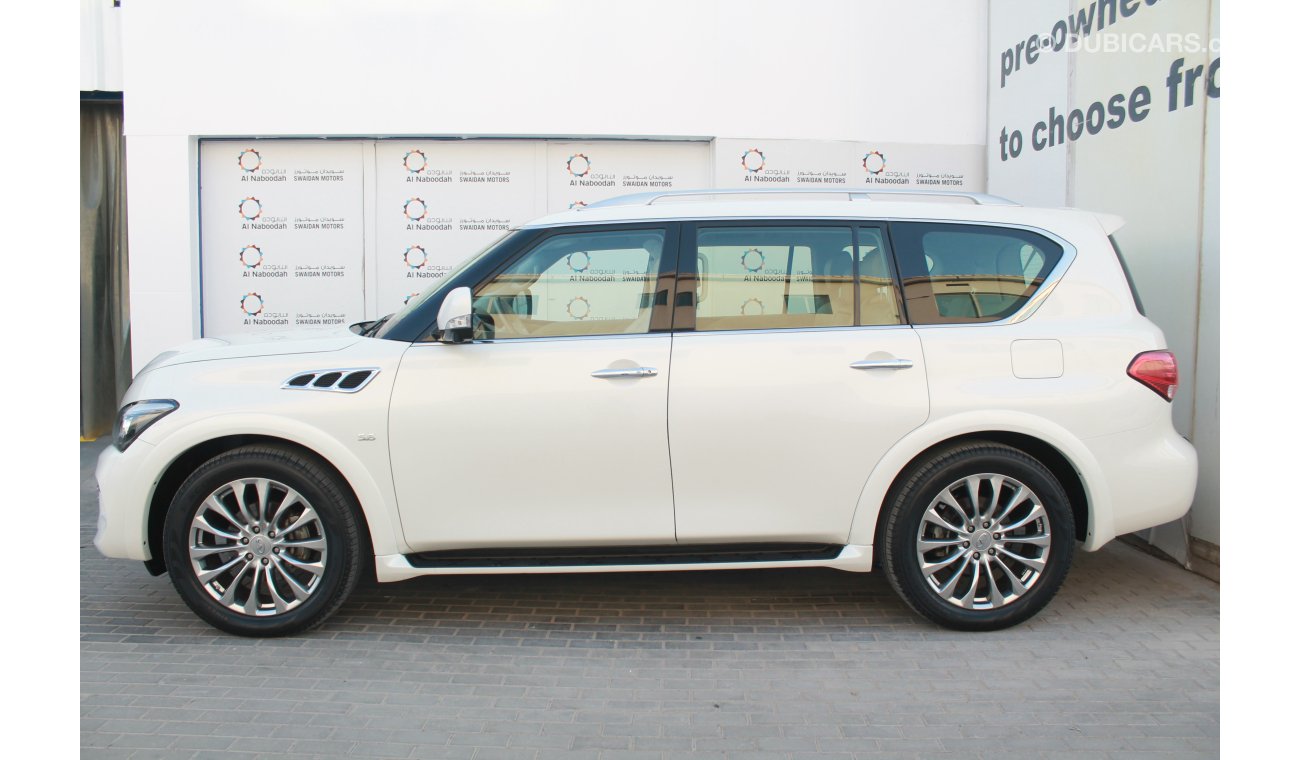 Infiniti QX80 LUXURY 5.6L V8 2015 MODEL FULL OPTION