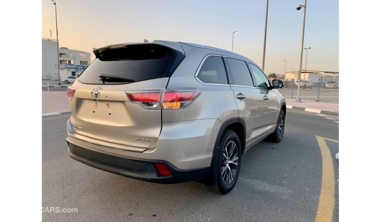 Toyota Highlander GOLD COLOR LIMITED 4x4 SUNROOF FULL OPTION 2016 US IMPORTED