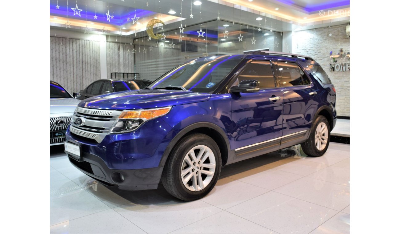 فورد إكسبلورر EXCELLENT DEAL for our Ford Explorer XLT 4WD ( 2013 Model! ) in Blue Color! GCC Specs