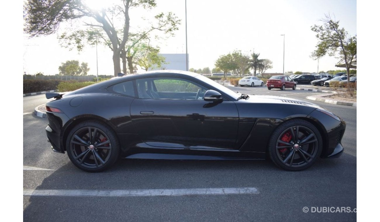 جاغوار F-Type SVR COUPE 2018 USA SPECS  BRAND NEW THREE YEARS WARRANTY