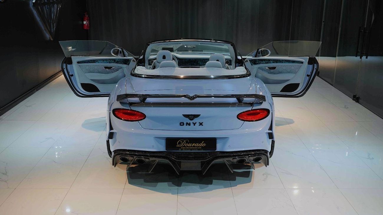 بنتلي-أونيكس GTX II | LIMITED OFFER | ONYX SPOILER | 745 HP | 3-YEAR WARRANTY AND SERVICE