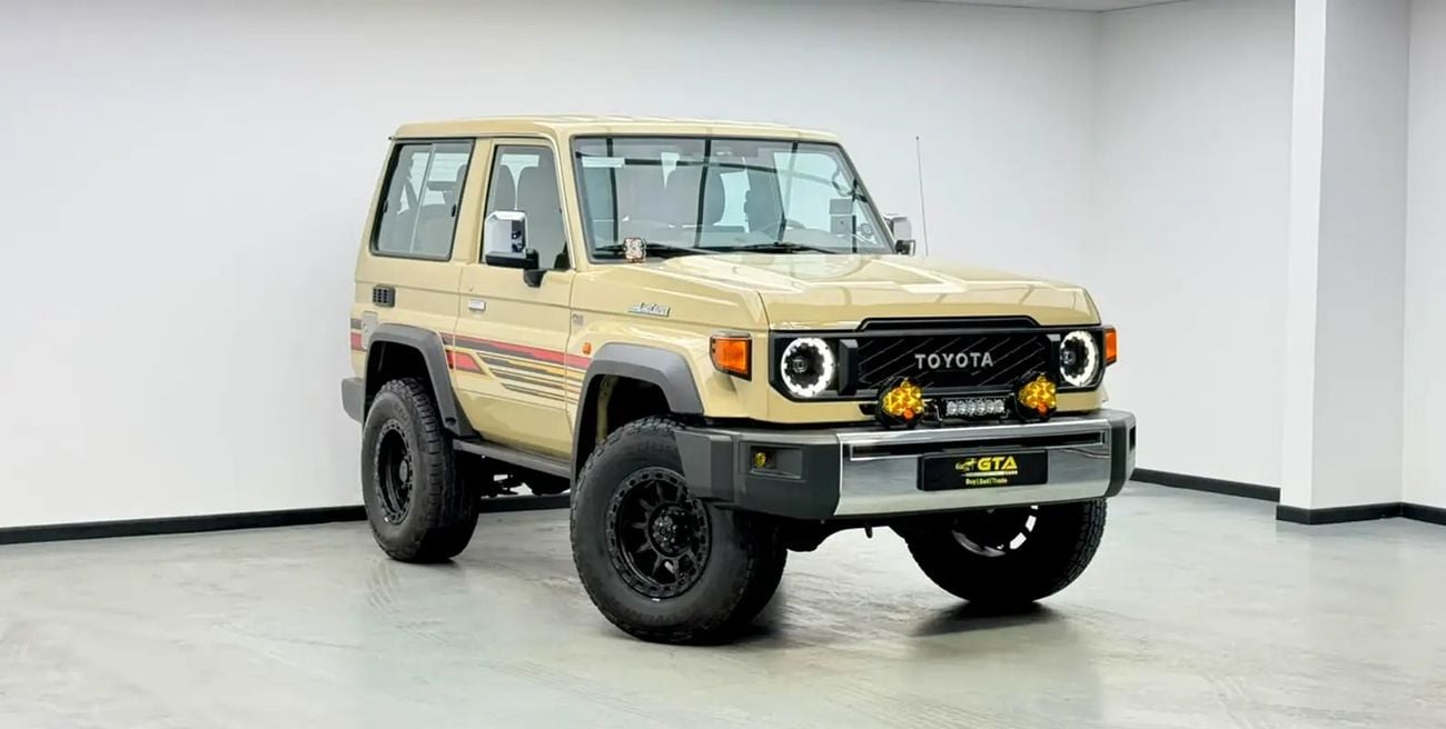 Toyota Land Cruiser 70 LC 78 40TH ANNIVERSARY 4.0L AT Land Cruiser 70 40th Anniversary, Warranty, Full Service History, GCC