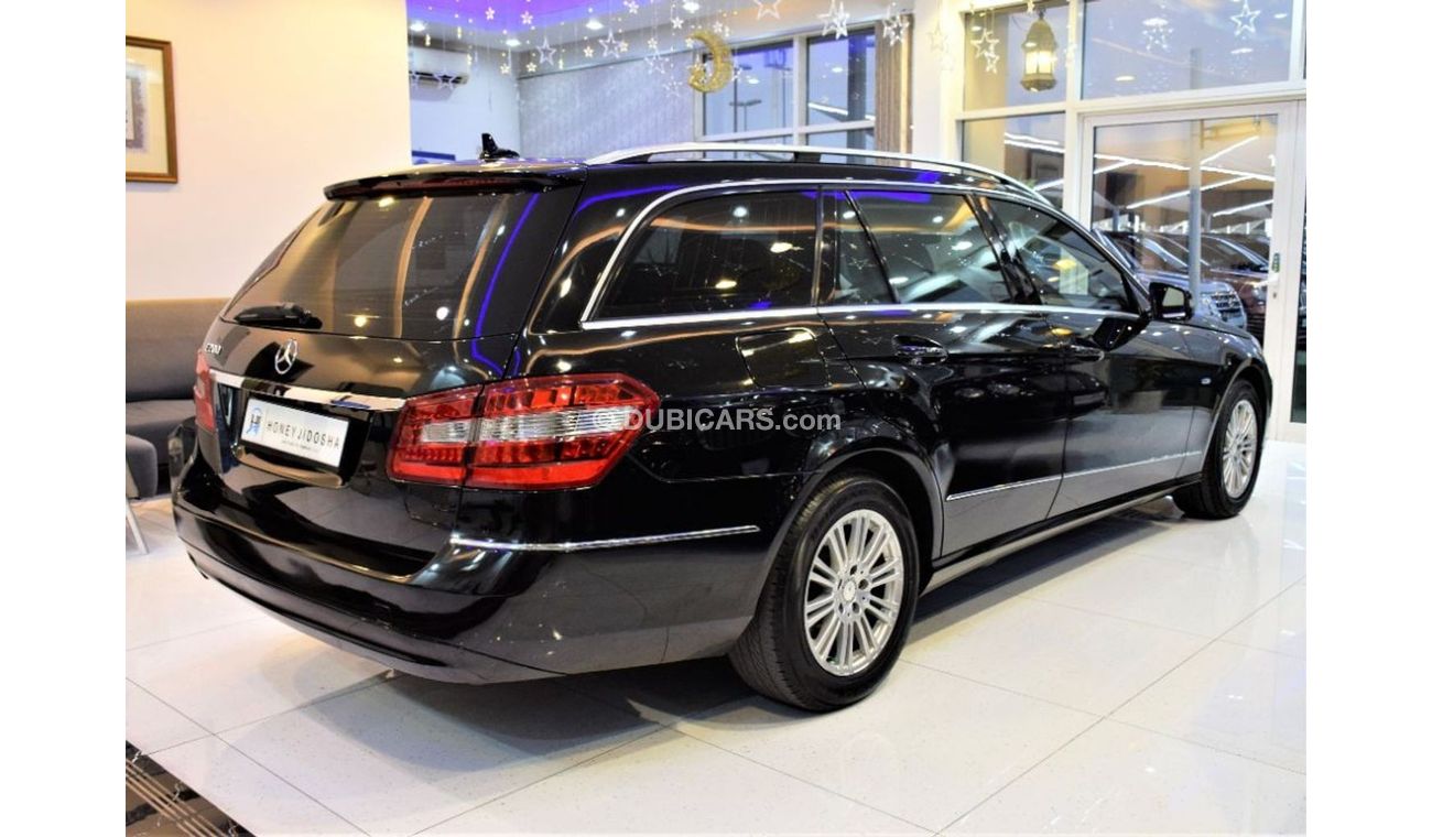 مرسيدس بنز E200 ONLY 135000 KM Mercedes Benz E200 2012 Model!! in Black Color! GCC Specs