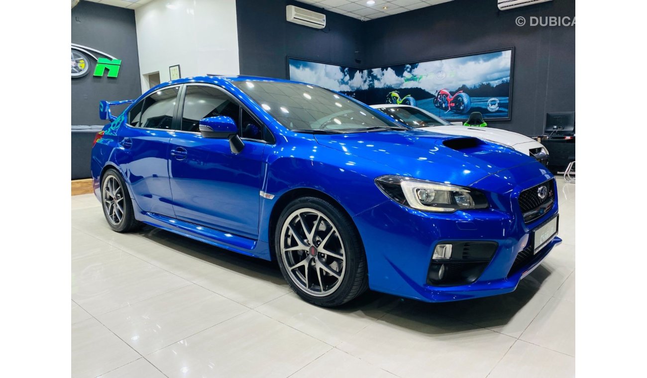 سوبارو امبريزا WRX SUBARU WRX STI 2015 GCC ONLY 70K KM ORIGINAL PAINT FOR ONLY 75K AED