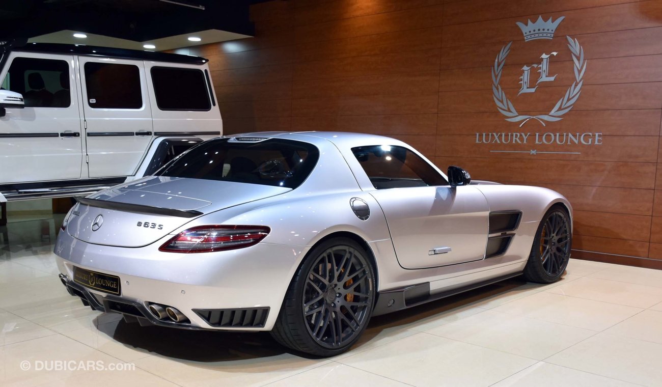 مرسيدس بنز SLS AMG BRABUS 700  B 63s,GCC SPECS,FULL SERVICE HISTORY