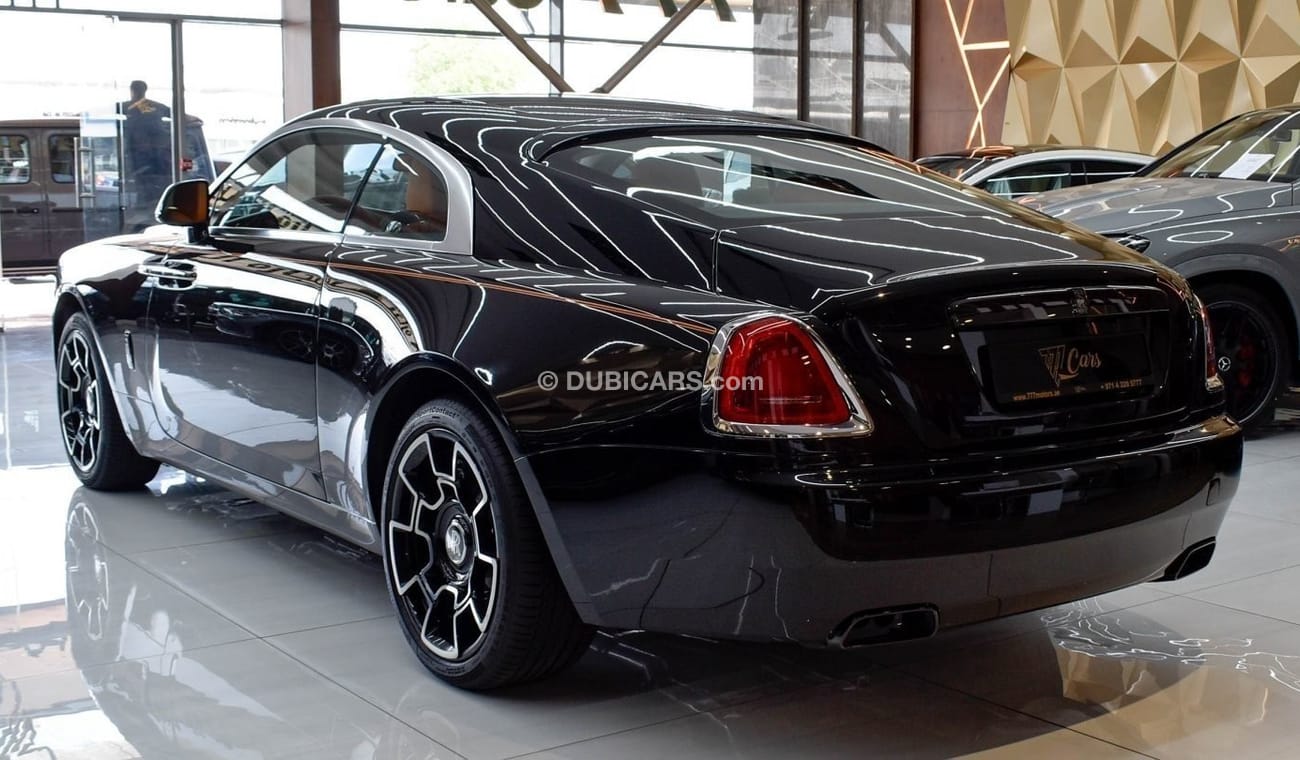 Rolls-Royce Wraith 2022 ROLLS ROYCE WRAITH BLACK BADGE / GCC / WARRANTY AND SERVICES