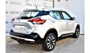 Nissan Kicks 1.6L SV+ NAVIGATION 2020 GCC SPECS DEALER WARRANTY