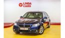 بي أم دبليو 520 BMW 520i 2016 GCC under Warranty with Flexible Down-Payment.