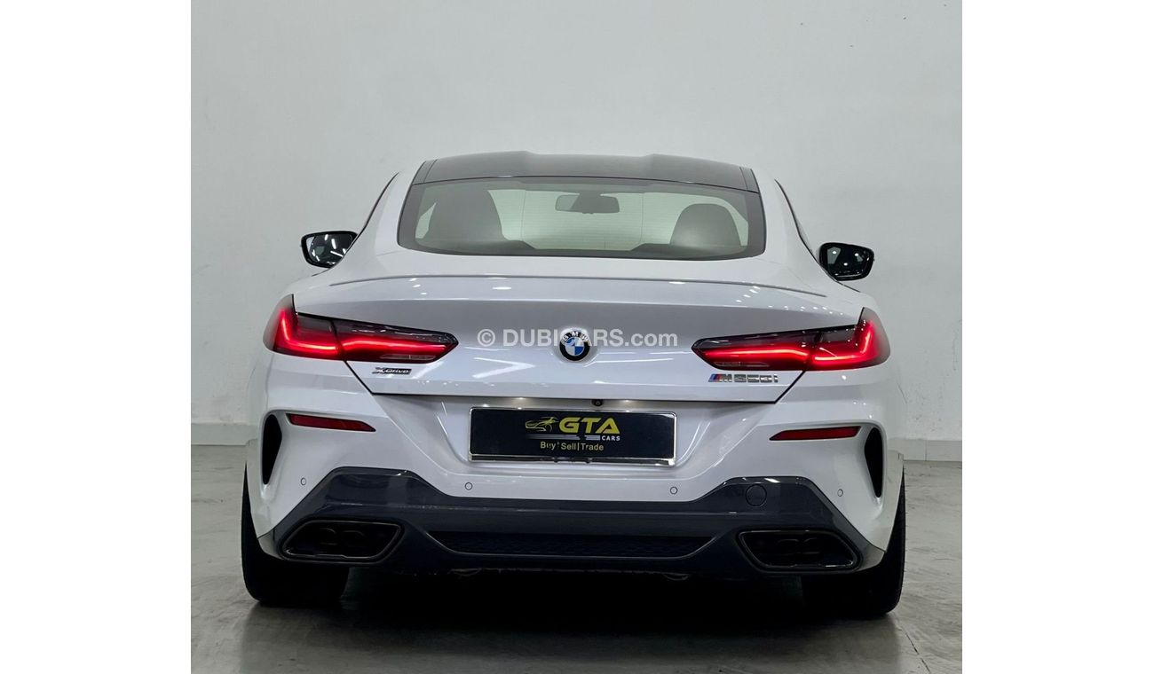 BMW M850i 2019 BMW M850i xDrive, July 2023 BMW Warranty + Service Package, Fully Loaded, Very Low Kms, GCC