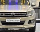 Volkswagen Tiguan EXCELLENT DEAL for our Volkswagen Tiguan R-Line ( 2016 Model ) in Beige Color GCC Specs