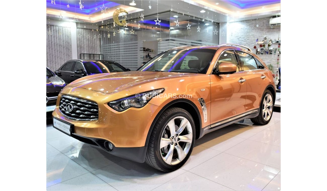 Infiniti FX50 EXECELLENT DEAL for our Infiniti FX50 S 2009 Model!! in Orange Color! GCC Specs