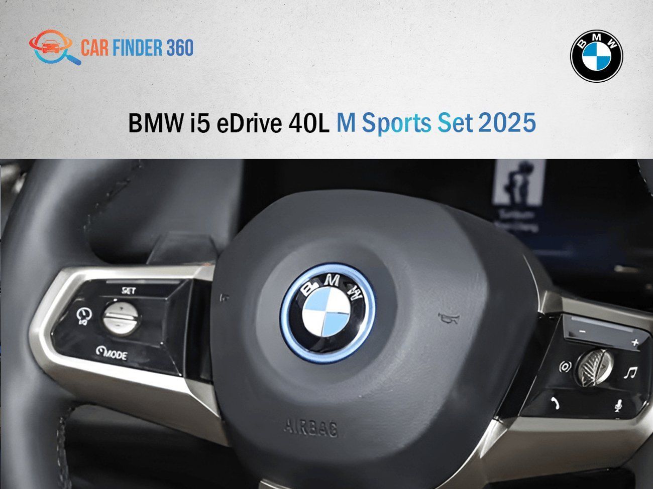 BMW i5 Bmw i5 eDrive 40L M Sports Set 2025 (Export )