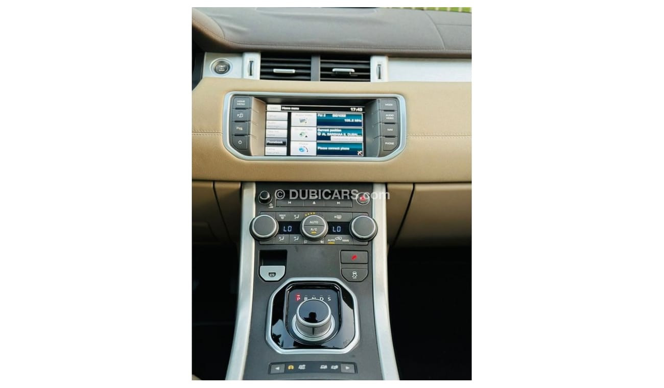 Land Rover Range Rover Evoque Prestige 1210PM || RANGE ROVER EVOQUE || 2.0 TURBO || 0% DP || MOONROOF || GCC || WELL MAINTAINED