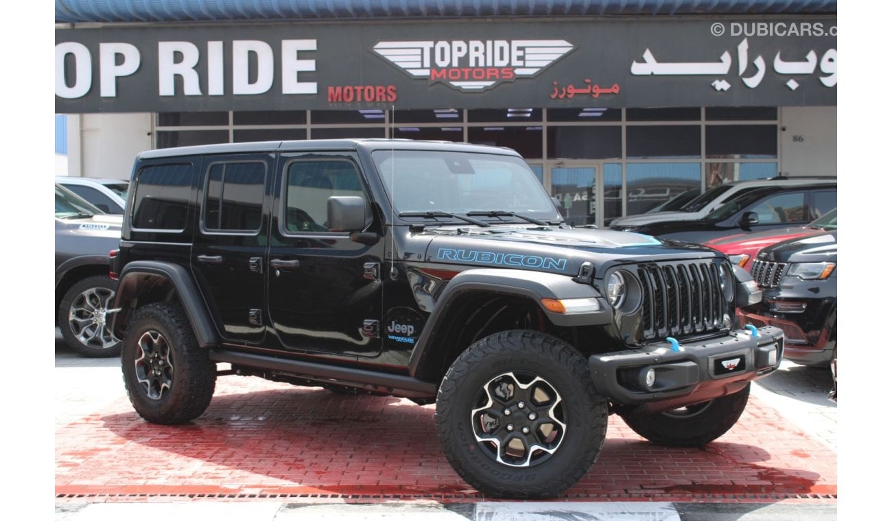 Used Jeep Wrangler Unlimited Rubicon 4XE - HYBRID 2021 for sale in Dubai -  518981