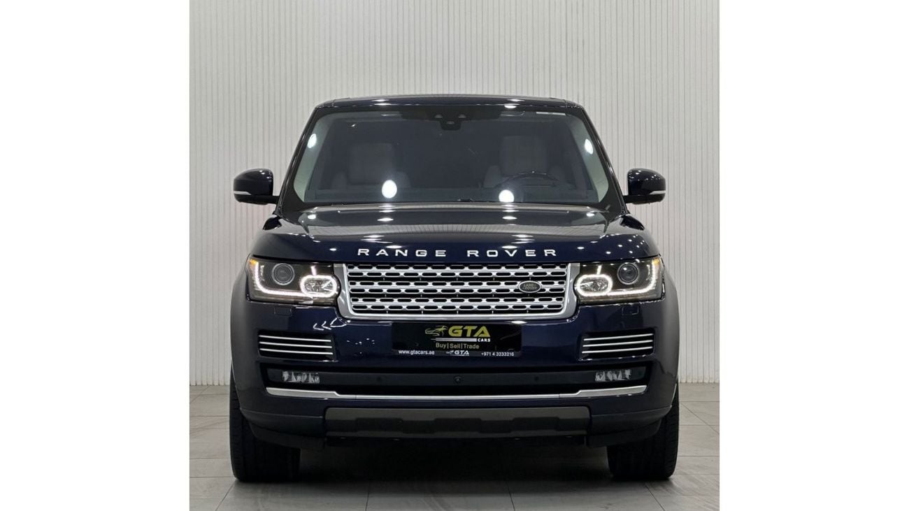 لاند روفر رينج روفر 2017 Range Rover Vogue SE Supercharged, Warranty, Service History, Full Options, Low Kms, GCC