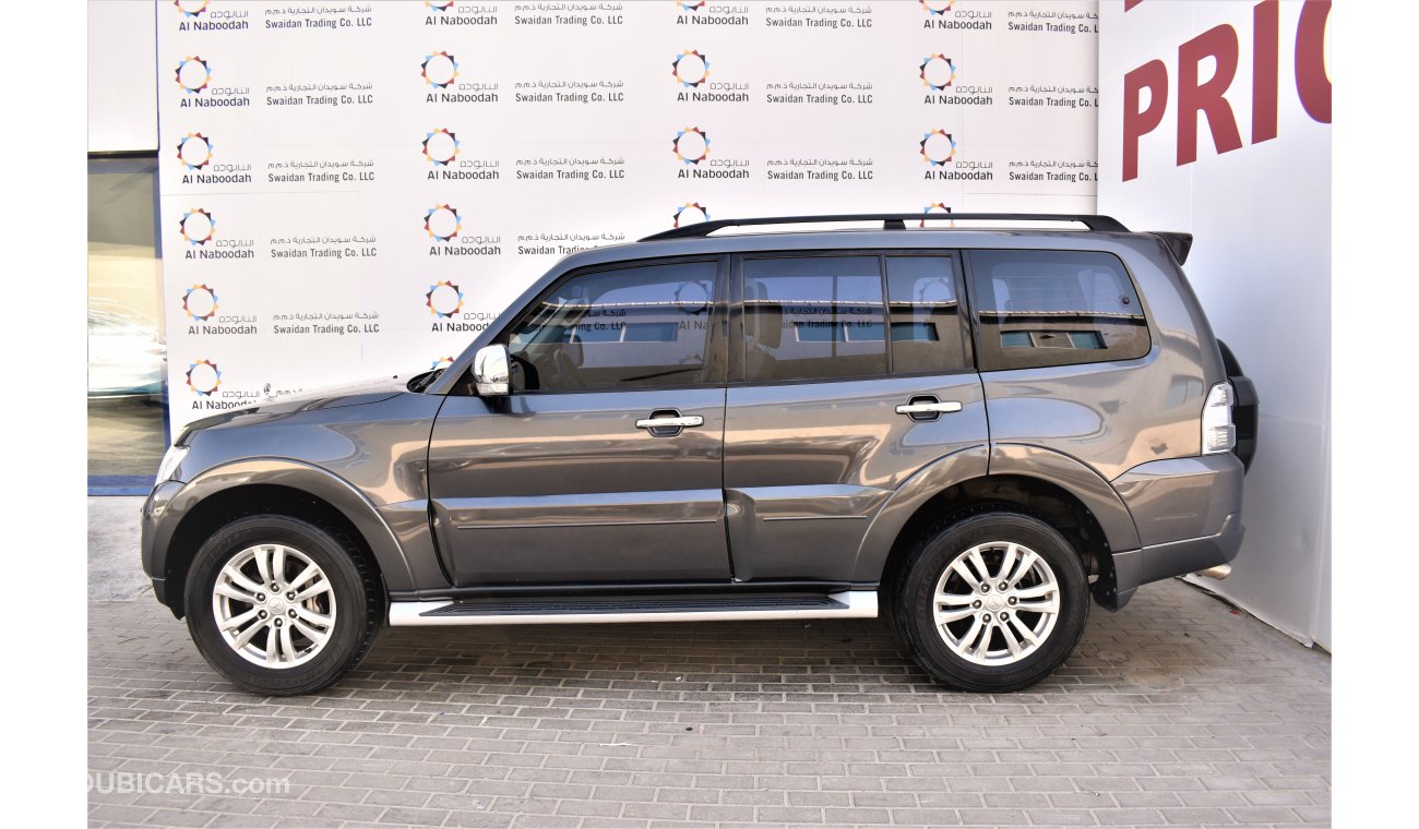 Mitsubishi Pajero 3.8L  GLS V6 FULL OPTION 2016 GCC SPECS DEALER WARRANTY