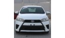 Toyota Yaris SE Toyota yaris 2017 hatchback white GCC 1.3 excellent condition without accident