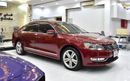 Volkswagen Passat SEL EXCELLENT DEAL for our Volkswagen Passat ( 2016 Model ) in Red Color GCC Specs