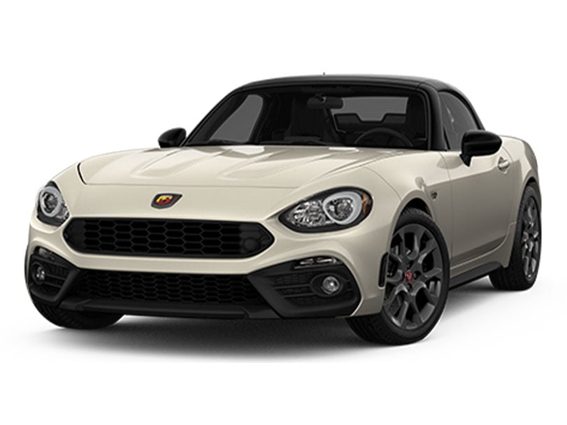 Abarth 124 Spider cover - Front Left Angled