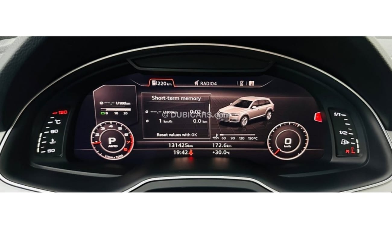 Audi Q7 45 TFSI quattro Luxury GCC .. Perfect Condition .. V6 .. Full Options ..