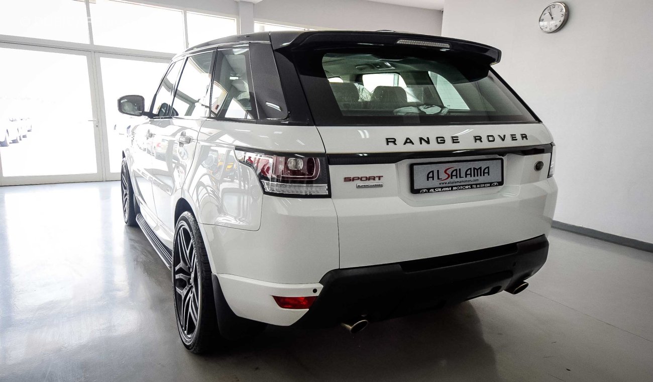 Land Rover Range Rover Sport Supercharged السيارة صيانة الوكالة و تحت الضمان حتى 150000 كم