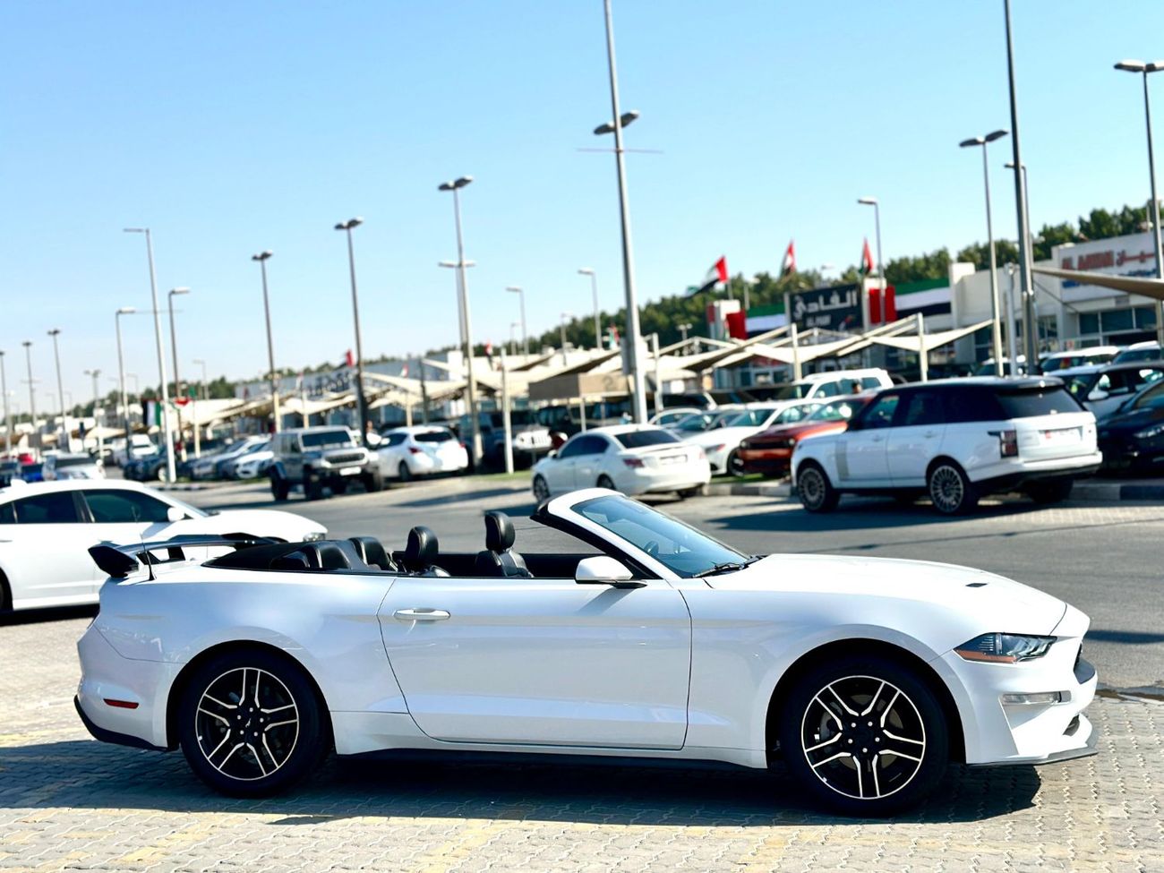 Ford Mustang Ecoboost Convertible | Monthly 1400/- | 0% DP | Fog Lights | Blindspot | # 05660