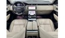 Land Rover Range Rover Velar P250 S Range Rover Velar P250S, Full Service History-Warranty-Service Contract-GCC