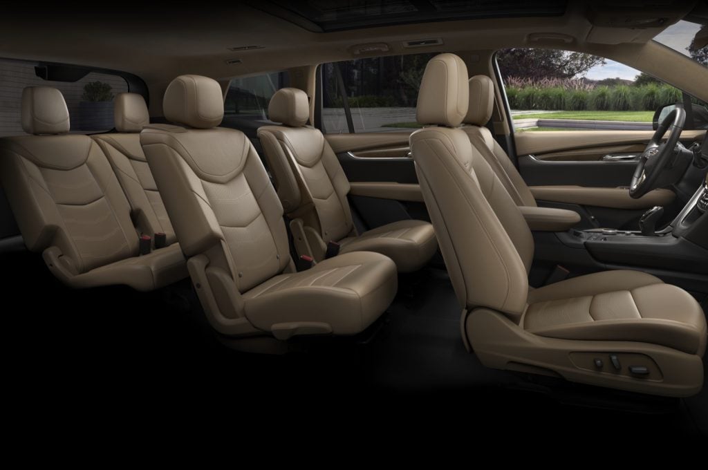 Cadillac XT6 interior - Seats