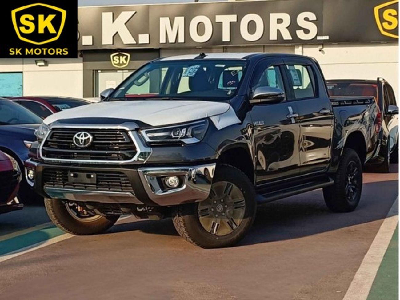 تويوتا هيلوكس Wide Body, 2.4L Diesel, 4X4, M/T, Power lock / Windows / DVD CAM (CODE # HDDWMM2)