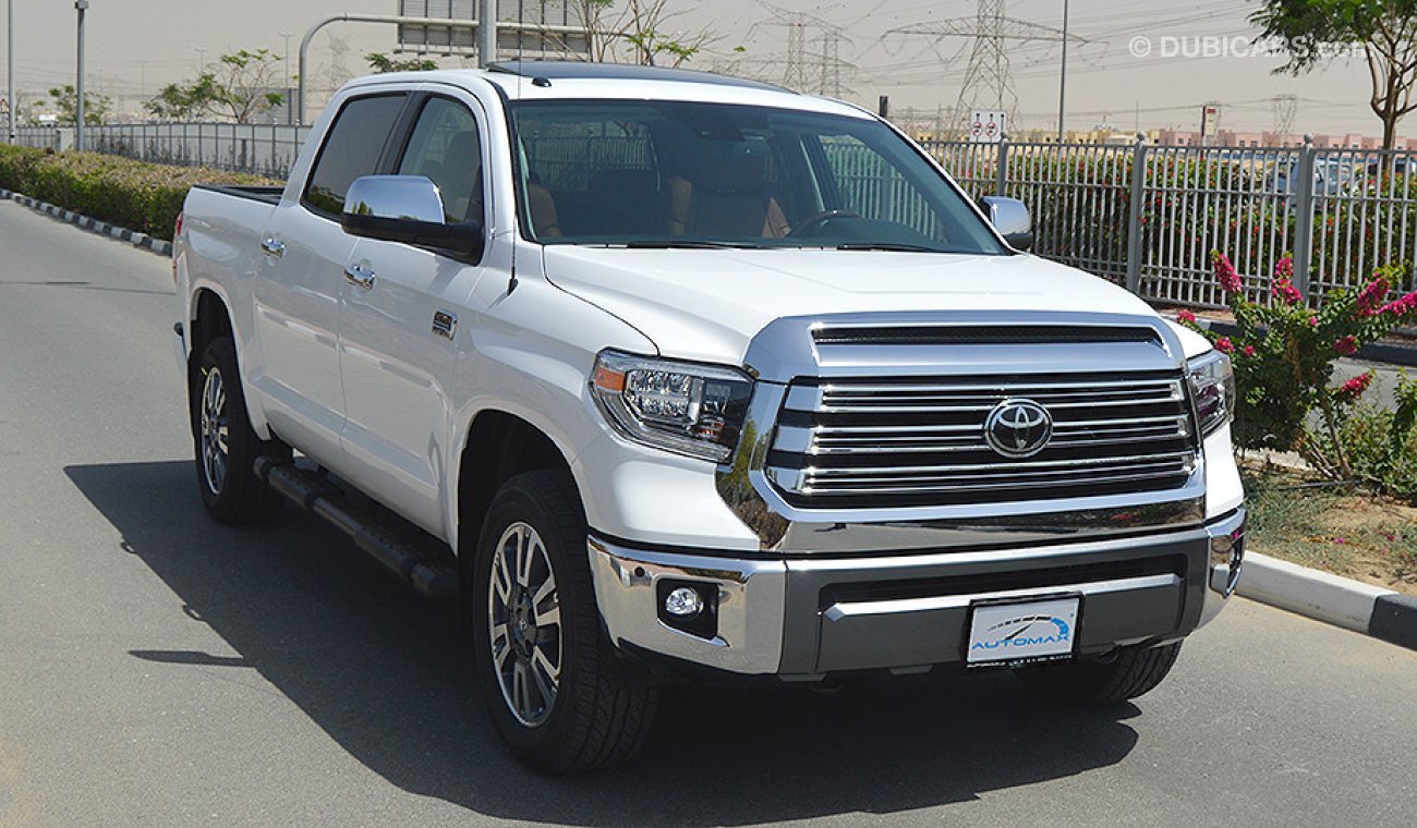 Toyota Tundra 2019, 1794 Edition, 5.7 V8 0km w/ 5Yrs or 200K km WTY at Dynatrade + 1 Free Service (SUMMER OFFER)