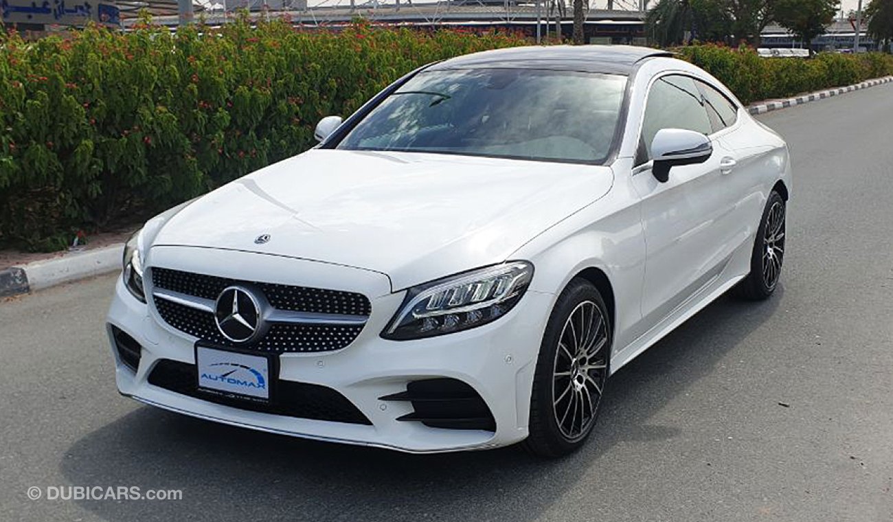 Mercedes-Benz C 300 Coupe 2019, 2.0L I-4 Turbo, GCC, 0km with 3 Years or 100,000km Warranty