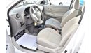 Nissan Sunny | AED 680 PM | 0% DP | 1.5L S 2018 GCC DEALER WARRANTY