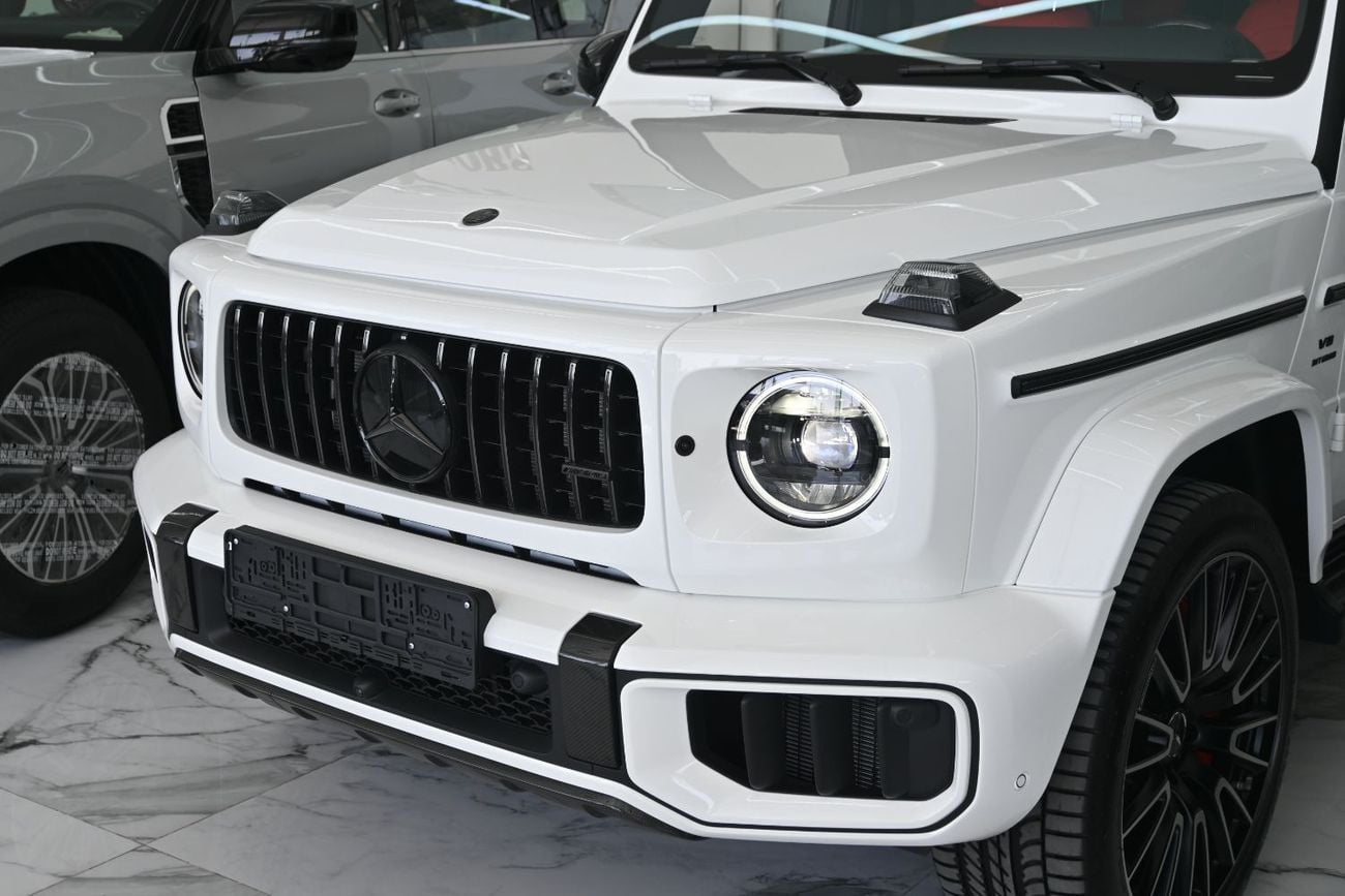 Mercedes Benz G63 AMG 4MATIC SUV Mercedes AMG G63 4.0-litre V8 Bi-Turbo, Model 2026 Color White