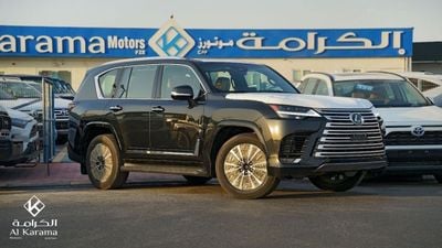 Lexus LX 500 3.3L V6 | Full Option Executive SUV Diesel | Zero KM  | Luxury SUV | 2025 | Black/TAN | GCC Specs