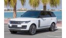 لاند روفر رانج روفر فوج إس إي سوبرتشارج Range Rover Vogue SE  Supercharger V8  2018 GCC Full Service History  Under Warranty