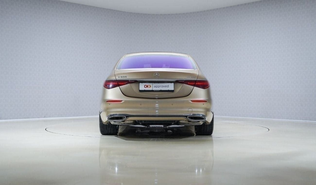 مرسيدس بنز S 500 4Matic - 2 Years Approved Warranty - Approved Prepared Vehicle