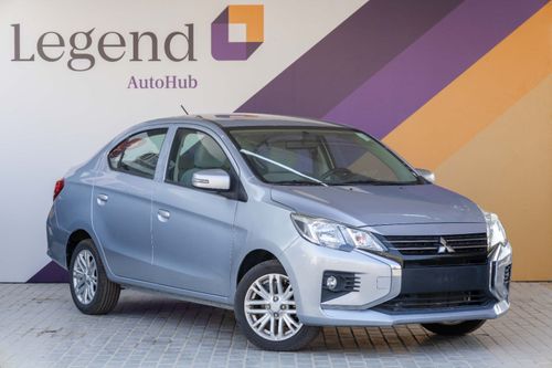 Mitsubishi Attrage GLX 1.2L l GCC | Zero Down Payment | AED 444 Monthly | Unlimited Kms Warranty