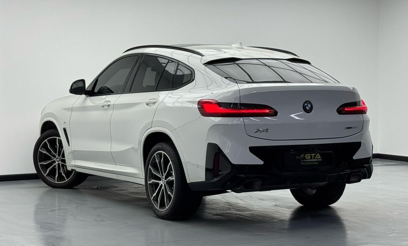بي أم دبليو X4 xDrive 30i M Sport 2.0L 2024 BMW X4 xDrive30i M-Sport, 2029 BMW Warranty + Service Pack, Very Low Km