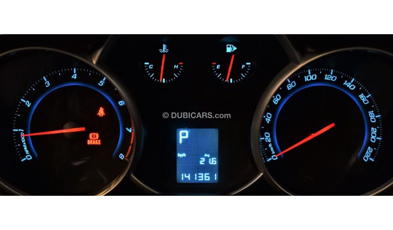 شيفروليه كروز AMAZING Chevrolet Cruze LS 2012 Model!! in Black Color! GCC Specs