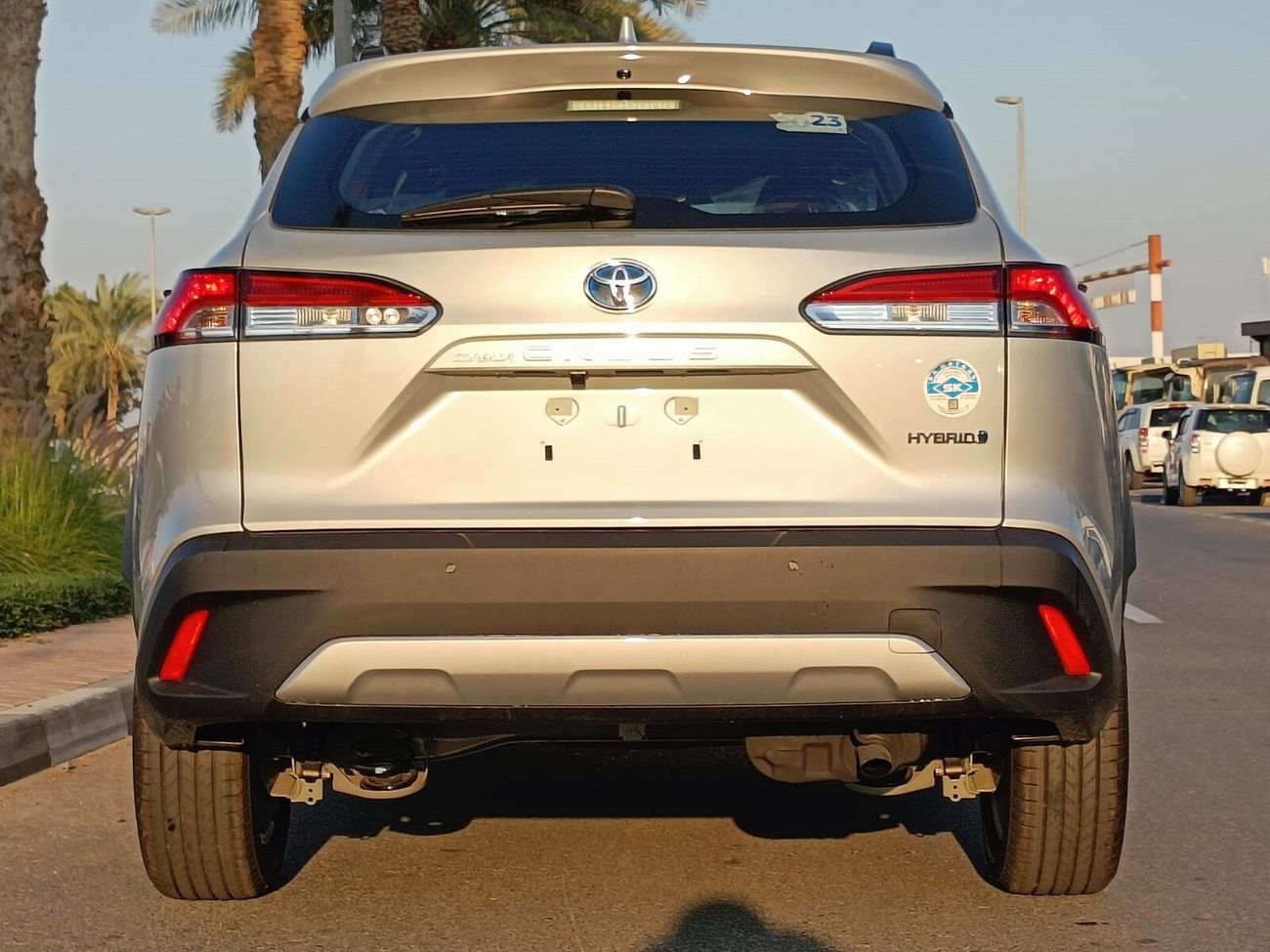 Toyota Corolla Cross 1.8L HYBRID / LEATHER SEATS / DVD+CAMERA / SUNROOF  (CODE #508872))