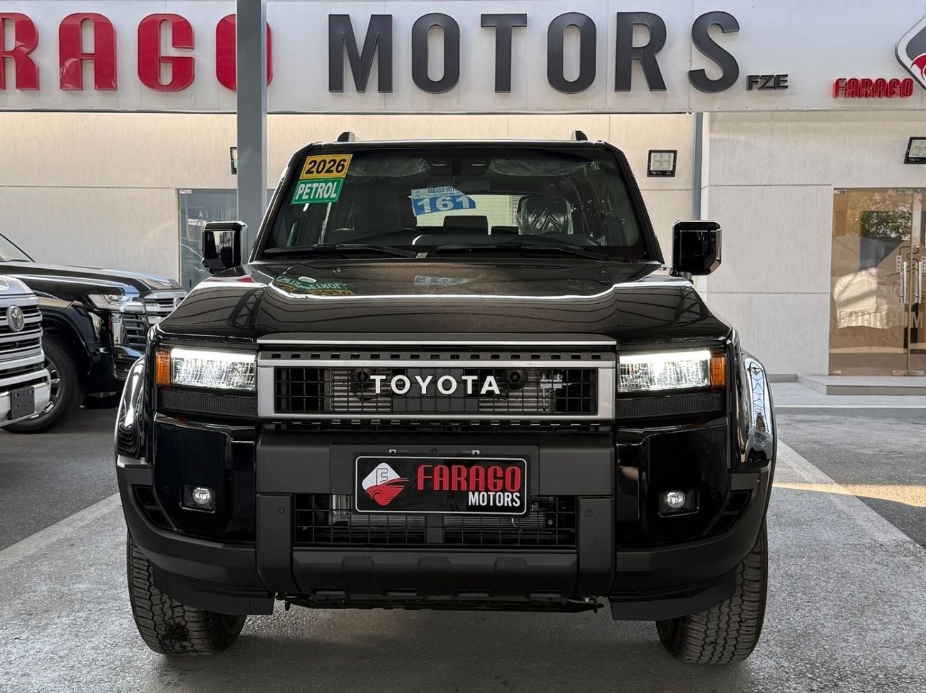 تويوتا برادو 2026 PRADO 2.4 TURBO SUNROOF BLACK INTERIOR